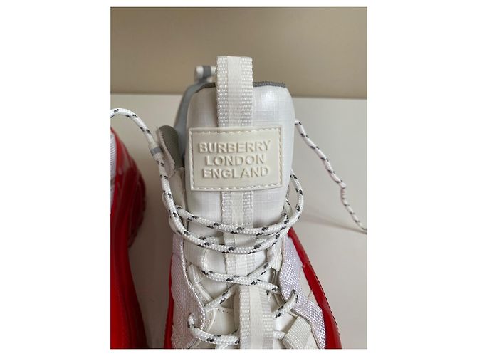Burberry Arthur Sneaker Rot Weiß - Ansicht 10