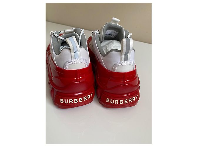 Burberry Arthur Sneaker Rot Weiß - Ansicht 4