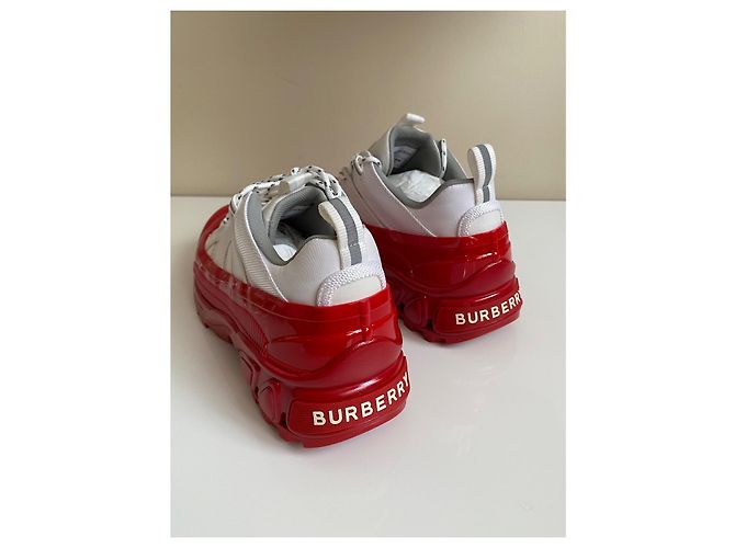 Burberry Arthur Sneaker Rot Weiß - Ansicht 7