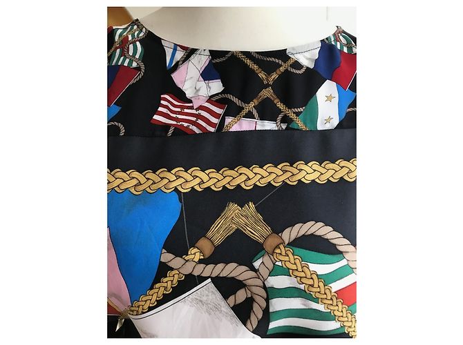 Sandro Blusa in seta multicolore - vista 2