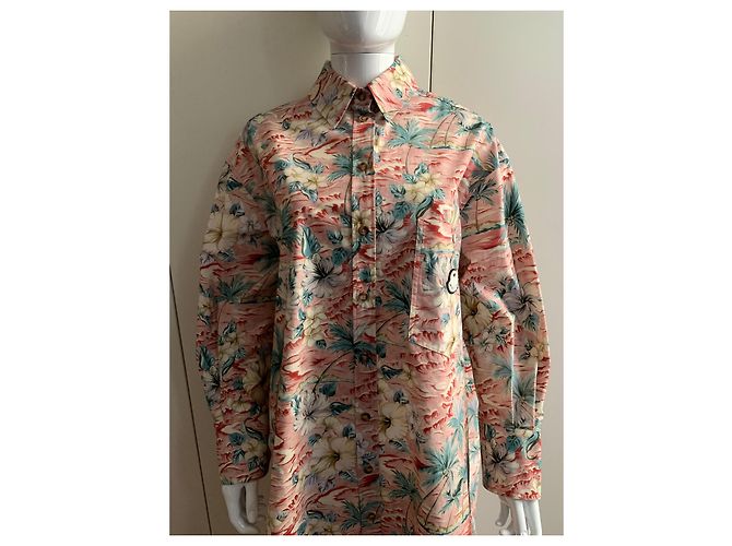 Moncler Genius Palm Angels Cotton dress Multicolore - vista 10