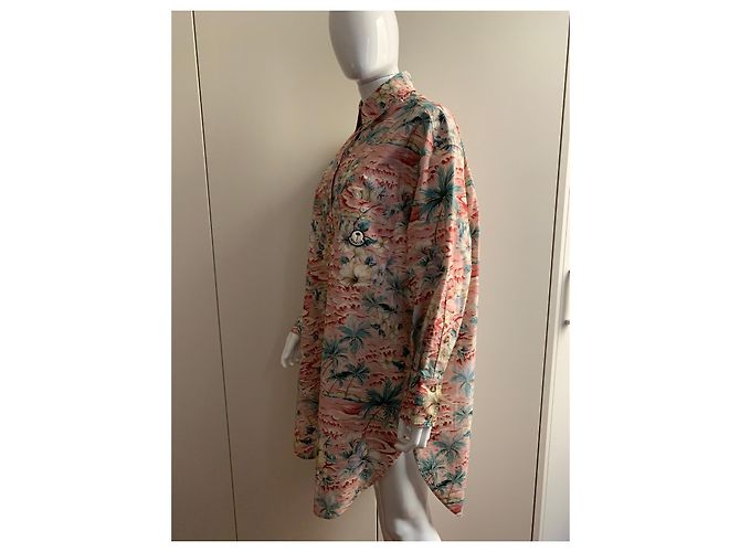 Moncler Genius Palm Angels Cotton dress Multicolore - vista 13