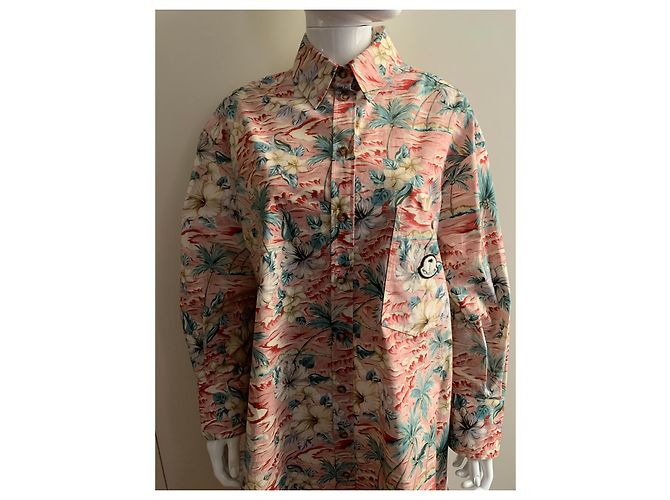 Moncler Genius Palm Angels Cotton dress Multicolore - vista 14