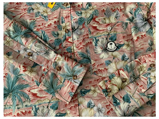 Moncler Genius Palm Angels Cotton dress Multicolore - vista 8