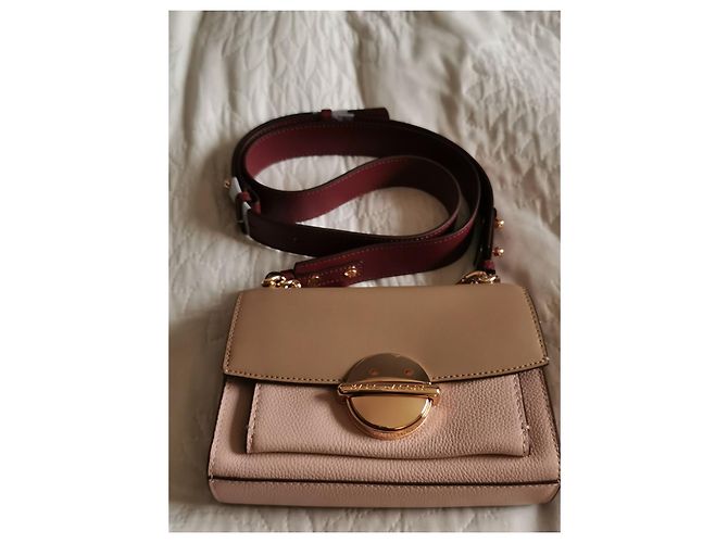 Borsa a spalla Marc Jacobs in pelle Rosa Marrone Bordeaux Bordò Marrone chiaro Gold hardware - vista 8