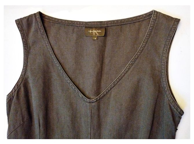 CALVIN KLEIN TS-KLEID Khaki - Ansicht 2