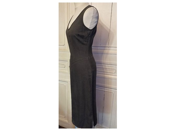 CALVIN KLEIN TS-KLEID Khaki - Ansicht 4