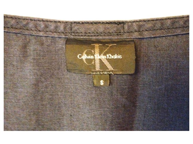CALVIN KLEIN TS-KLEID Khaki - Ansicht 5