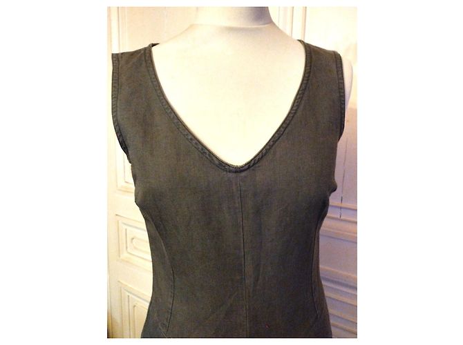 CALVIN KLEIN TS-KLEID Khaki - Ansicht 7