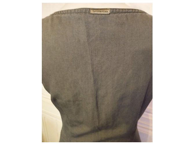CALVIN KLEIN TS-KLEID Khaki - Ansicht 8