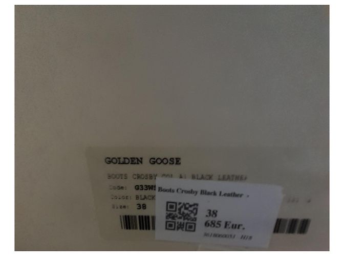 GOLDEN GOOSE LOW BOOTS Black - view 3