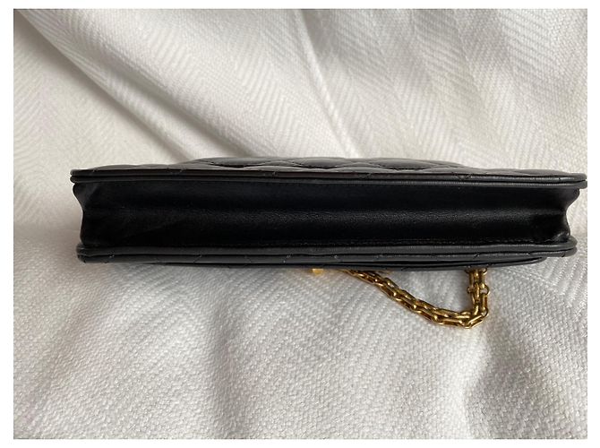 Wallet On Chain Chanel Ristampa WOC 2.55 Nero - vista 3