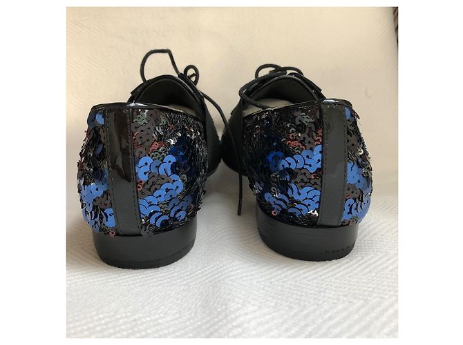 Chanel Derby extensible Noir - vue 5