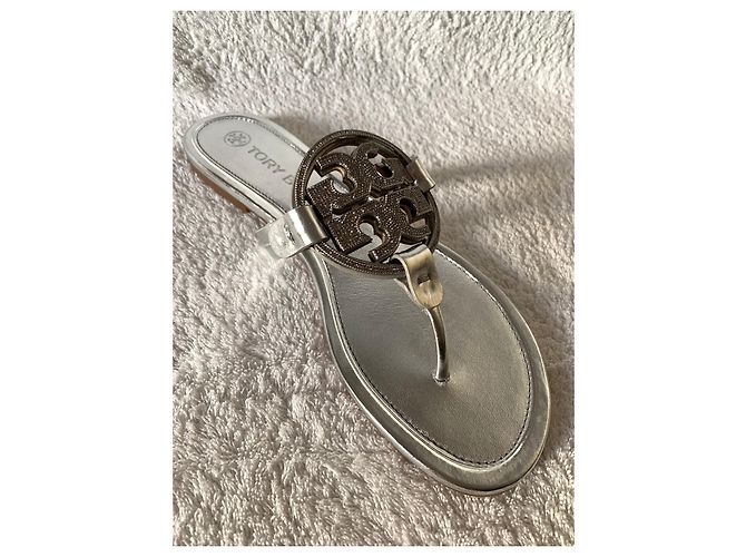 Tory Burch Miller Pavé Silber Wohnungen - Ansicht 2