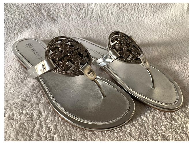 Tory Burch Miller Pavé Silber Wohnungen - Ansicht 3