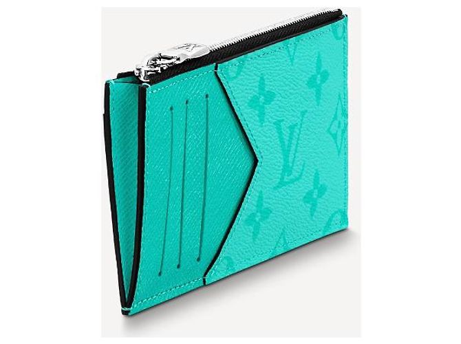Louis Vuitton Tarjetero LV Coin verde - vista 2