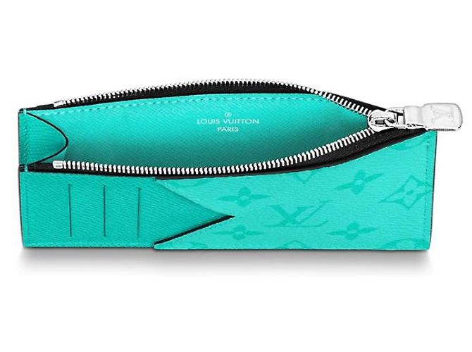 Louis Vuitton Tarjetero LV Coin verde - vista 3