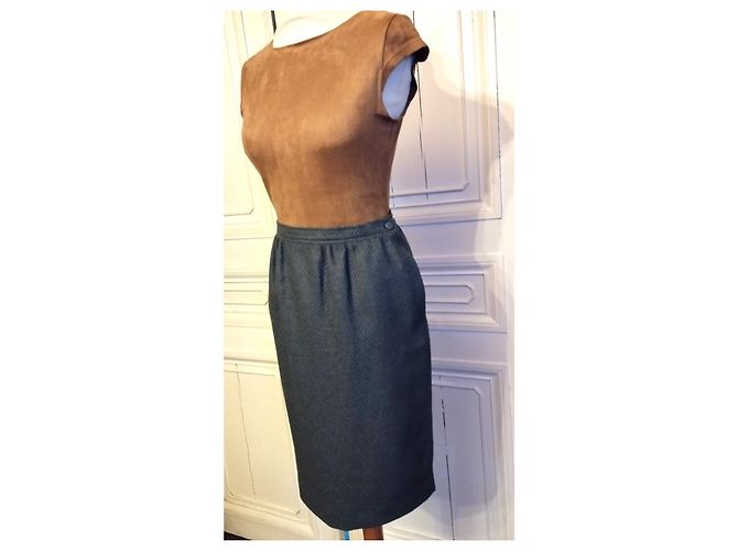 FALDA COURREGES CAMISETA 34 Gris - vista 2