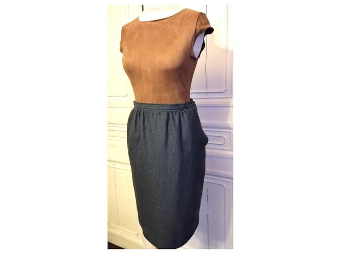 FALDA COURREGES CAMISETA 34 Gris - vista 9