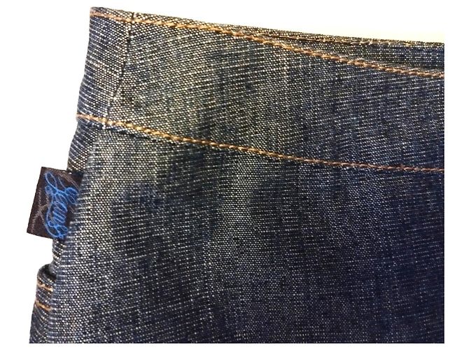 GONNA CHRISTIAN LACROIX GONNA PATCHWORK DENIM..WOOL..SCHINTZ..DENTEL T 34/36 Multicolore - vista 11