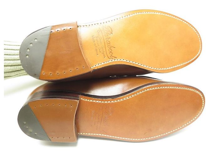 SCARPE MOCASSINO NOVE PARABOOT 7.5K 41.5 Colmar 190301 SCARPA DI CUOIO MARRONE - vista 3
