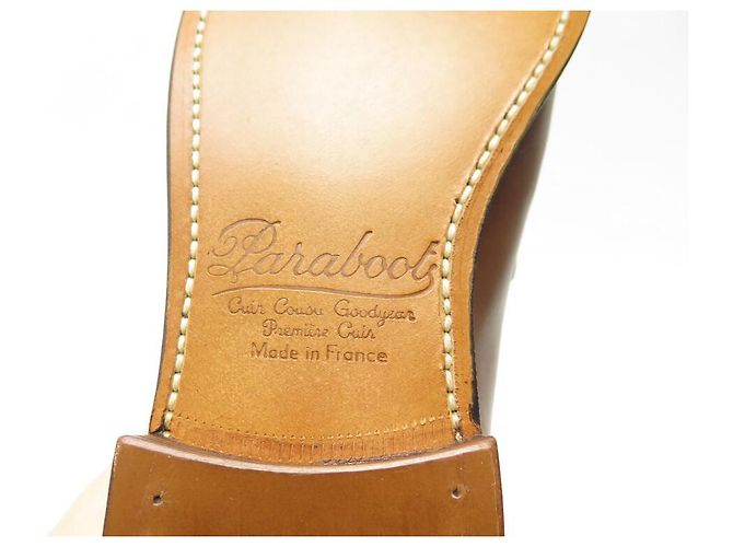 SCARPE MOCASSINO NOVE PARABOOT 7.5K 41.5 Colmar 190301 SCARPA DI CUOIO MARRONE - vista 4