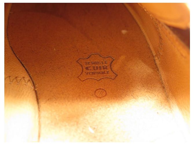 SCARPE MOCASSINO NOVE PARABOOT 7.5K 41.5 Colmar 190301 SCARPA DI CUOIO MARRONE - vista 6