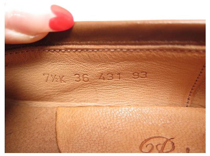 SCARPE MOCASSINO NOVE PARABOOT 7.5K 41.5 Colmar 190301 SCARPA DI CUOIO MARRONE - vista 9