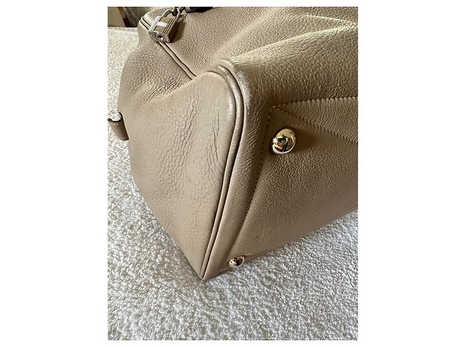 Victoria Hermès Borsa da viaggio Vittoria Beige - vista 5