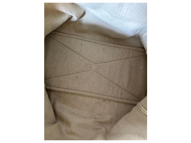 Victoria Hermès Borsa da viaggio Vittoria Beige - vista 8