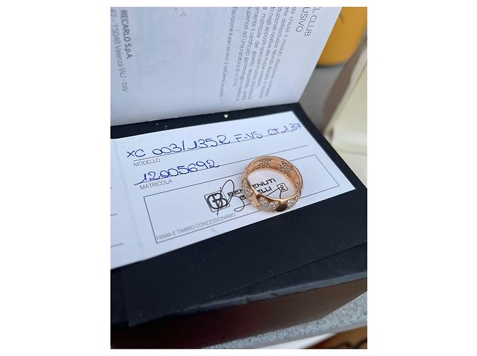 Autre Marque Anello a Fascia oro rosa Recarlo - vista 3