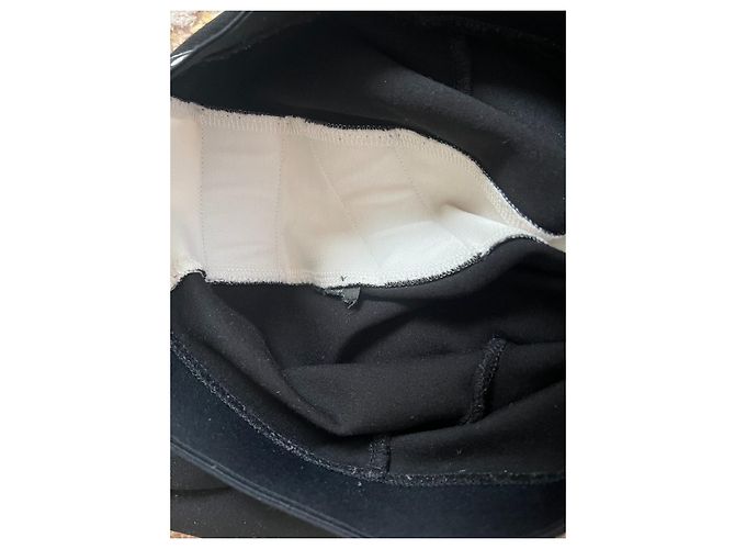 Leggings Karl Lagerfeld Negros de Rayón Corte Ajustado Blanco - vista 4