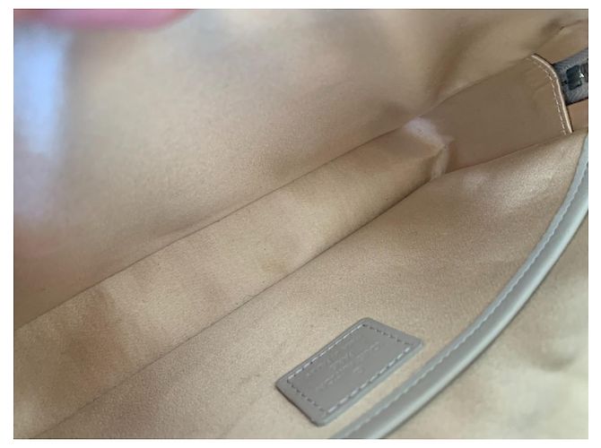 Pochette Louis Vuitton Monogramma Argento Grigio - vista 8