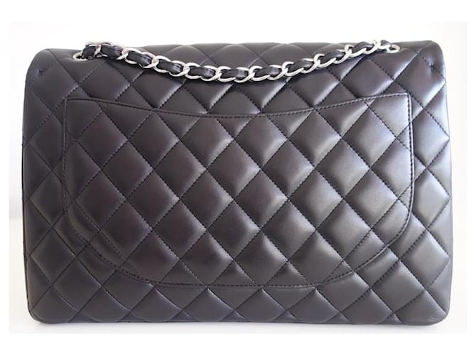 Timeless Maxi borsa Chanel Classic Nero - vista 2