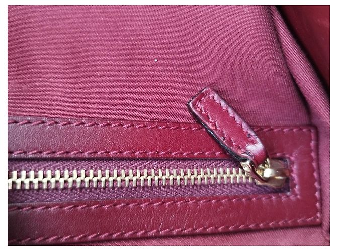 Zaino Gucci Jackie Rosso scuro Vernice Bordò - vista 10