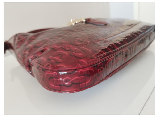 Zaino Gucci Jackie Rosso scuro Vernice Bordò - vista 17