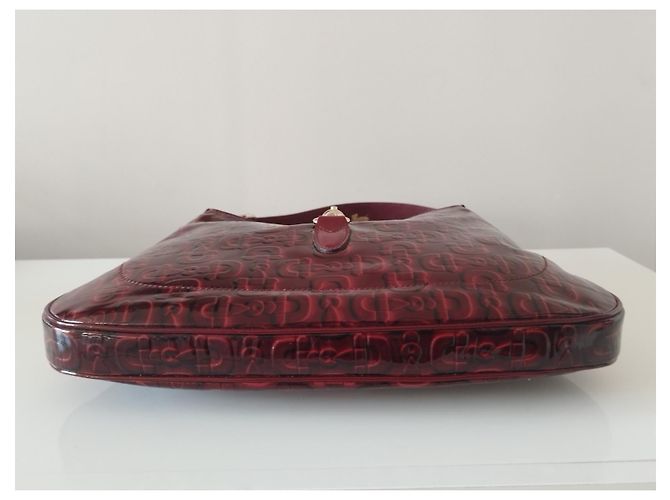 Zaino Gucci Jackie Rosso scuro Vernice Bordò - vista 18