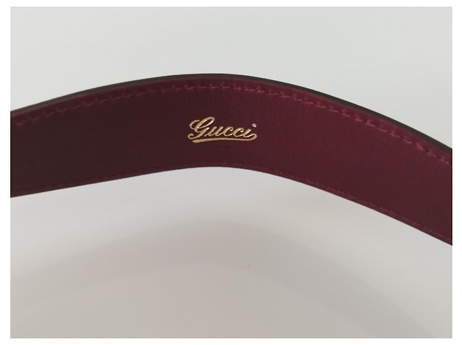 Zaino Gucci Jackie Rosso scuro Vernice Bordò - vista 19