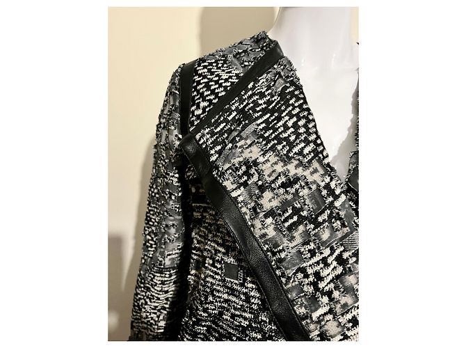 Gabardina Bettrige ABP de Burberry Negro Blanco - vista 5