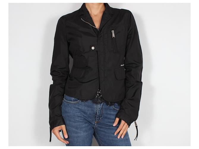 Dsquared2 Black Polyamide Jacket - view 2