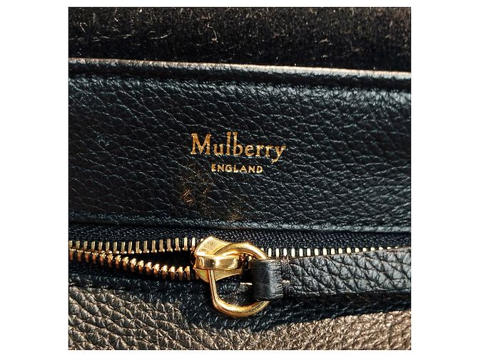 Mochila Mulberry Black Mini Bayswater - vista 6