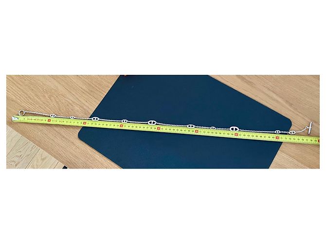 Hermès Farandole-Halskette 80 cm Silber - Ansicht 3