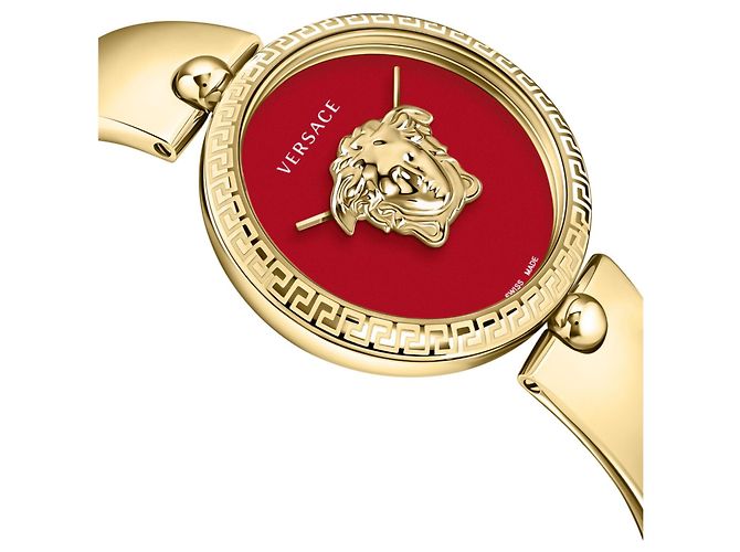 Relógio com pulseira Versace Palazzo Empire Dourado Metálico - vista 3