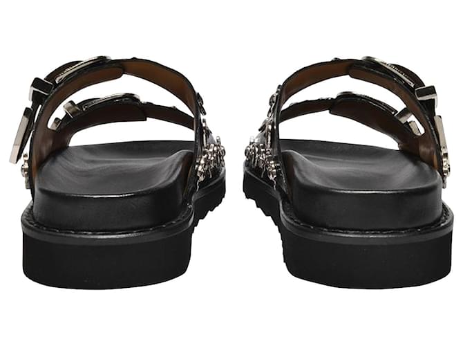 AJ844 Mulo - Toga Pulla - Nero - Pelle - vista 4