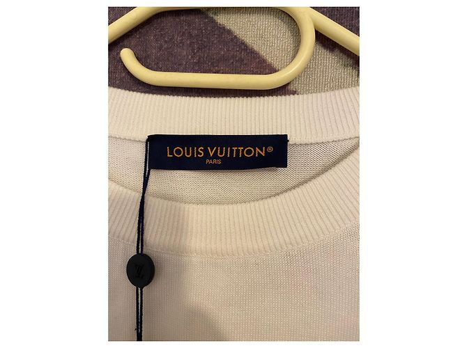 Louis Vuitton Maglietta Monogram Comics Intarsia Multicolore - vista 10