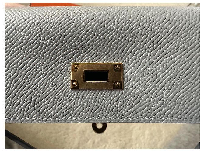Hermès Hermes Kelly To Go Blu - vista 4