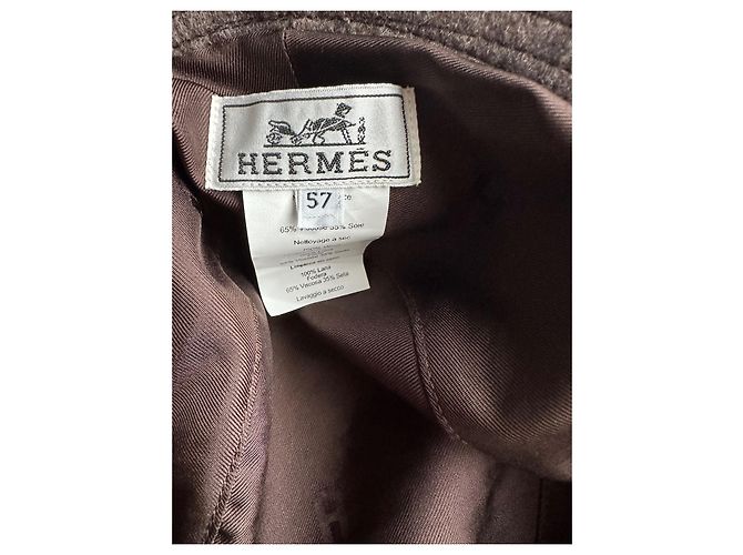 Hermès Hermes Balade bucket-hat Brown - view 2
