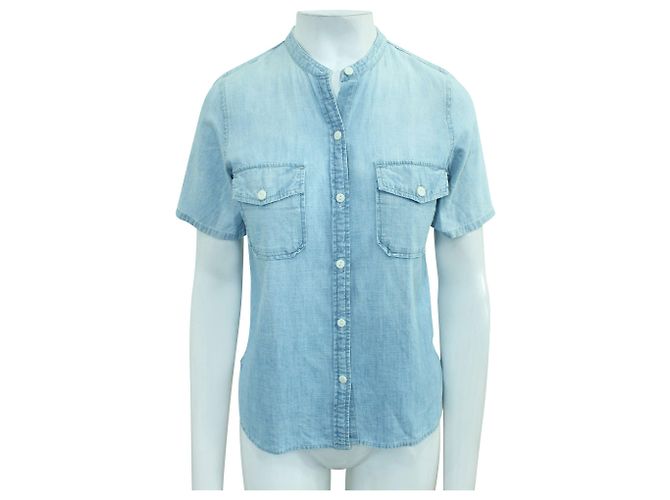 Current Elliott Camicia di jeans a maniche corte - vista 2