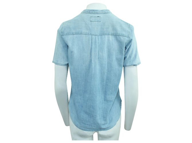 Current Elliott Camicia di jeans a maniche corte - vista 3