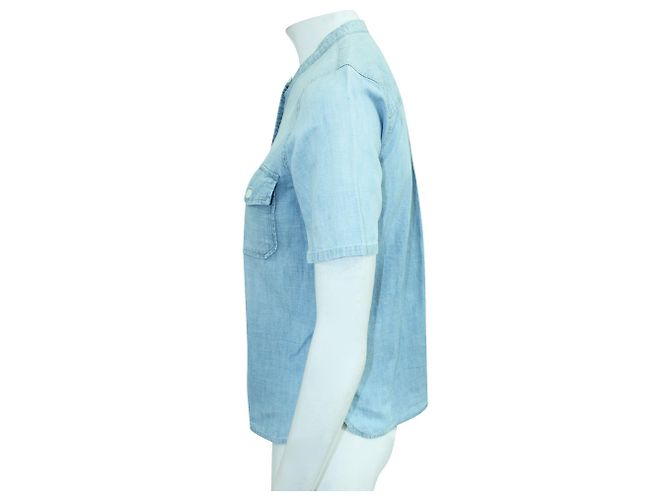 Current Elliott Camicia di jeans a maniche corte - vista 4